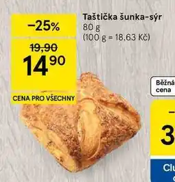Tesco Taštička šunka-sýr nabídka