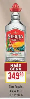 Billa Siera Tequila Blanco nabídka