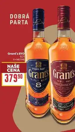 Billa Grant's 8YO nabídka