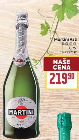 Billa Martini Asti D.O.C.G nabídka