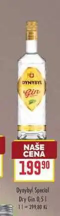 Billa Dynybyl Special Dry Gin nabídka