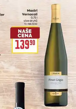 Billa Mastri Vernacoli nabídka