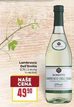 Billa Lambrusco Dell'Emilia nabídka