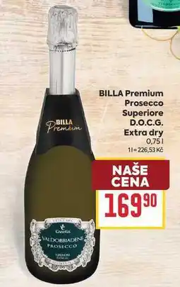 Billa BILLA Premium Prosecco Superiore D.O.C.G. Extra dry nabídka