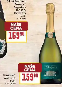 Billa Tarapacá sekt brut nabídka