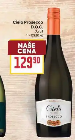 Billa Cielo Prosecco D.O.C nabídka