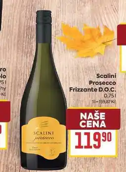 Billa Scalini Prosecco Frizzante D.O.C nabídka