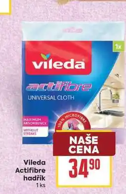 Billa Vileda Actifibre hadřík 1ks nabídka
