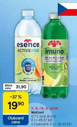 Tesco Mattoni, 0.7 l, vice druhů nabídka