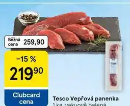 Tesco Tesco Vepřová panenka nabídka