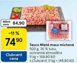 Tesco Tesco Mleté maso míchané nabídka
