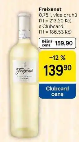 Tesco Freixenet, 0.75 l, více druhů nabídka