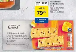 Tesco Tesco Finest máslové sušenky nabídka
