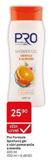 Tesco Pro Formula Sprchový gel s vůní pomeranče a mandle nabídka