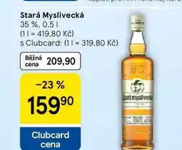 Tesco Stará Myslivecká 35 % nabídka