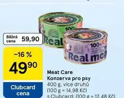 Tesco Meat Care Konzerva pro psy nabídka