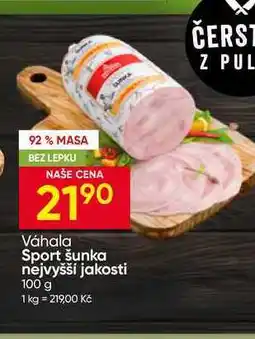 Hruška Sport šunka nejvyšší jakosti nabídka