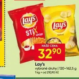 Hruška Lay's vybrané druhy nabídka