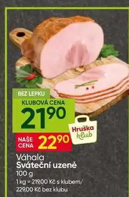 Hruška Sváteční uzené nabídka