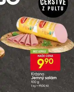 Hruška Krásno Jemný salám nabídka