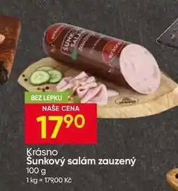 Hruška Šunkový salám zauzený nabídka