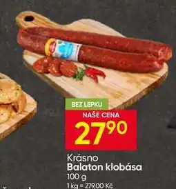 Hruška Krásno Balaton klobása nabídka