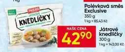 Hruška PAJERO Játrové knedlíčky nabídka