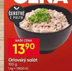 Hruška Orlovský salát nabídka