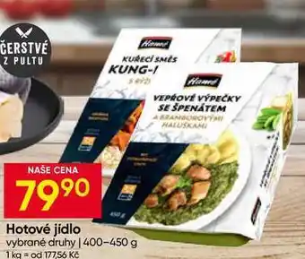Hruška Hamé Hotové jídlo vybrané druhy nabídka