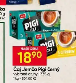 Hruška Jemča Pigi černý vybrané druhy nabídka