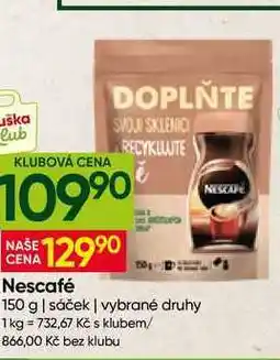 Hruška Nescafé 150 g sáček nabídka
