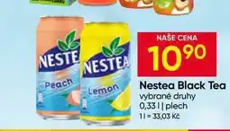 Hruška Nestea Black Tea vybrané druhy 0,33l plech nabídka