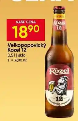 Hruška Velkopopovický Kozel 12 0,5l sklo nabídka