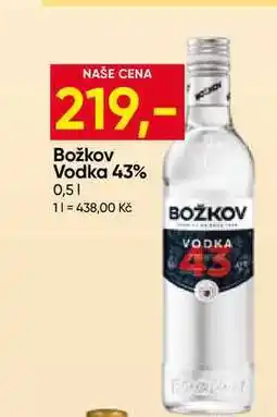 Hruška Božkov Vodka 43% nabídka