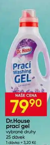 Hruška Dr.House prací gel vybrané druhy 25 dávek nabídka