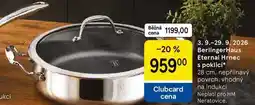 Tesco BerlingerHaus Eternal Hrnec s poklicí, 28 cm, nepřilnavý povrch, vhodný na indukci nabídka