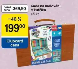 Tesco Sada na malování v kufříku, 65 ks nabídka