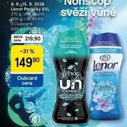Tesco Lenor Perličky XXL nabídka
