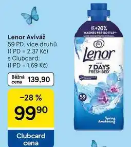 Tesco Lenor Aviváž, 59 PD, více druhů nabídka