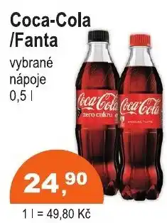 COOP DISKONT Coca-Cola / Fanta nabídka