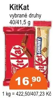 COOP DISKONT KitKat vybrané druhy nabídka