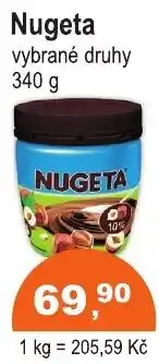 COOP DISKONT Nugeta vybrané druhy nabídka