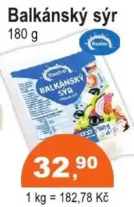 COOP DISKONT Runino balkánský sýr nabídka