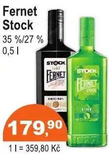 COOP DISKONT Fernet Stock nabídka