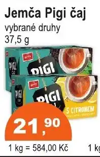 COOP DISKONT Jemča Pigi čaj nabídka