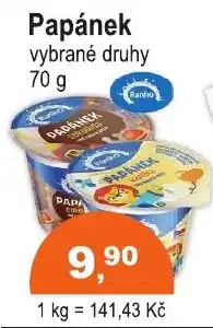 COOP DISKONT Papánek vybrané druhy nabídka
