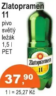 COOP DISKONT Zlatopramen 11 nabídka