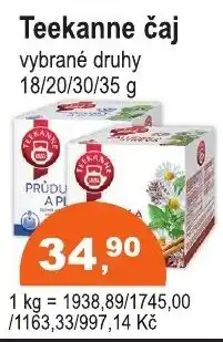 COOP DISKONT Teekanne čaj nabídka