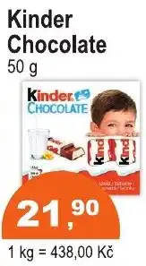 COOP DISKONT Kinder Chocolate nabídka