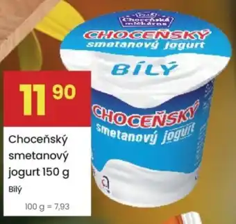 Kubík potraviny Choceňský smetanový jogurt nabídka